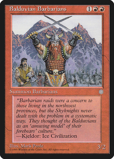 Balduvian Barbarians 172