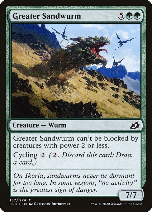 Greater Sandwurm 157