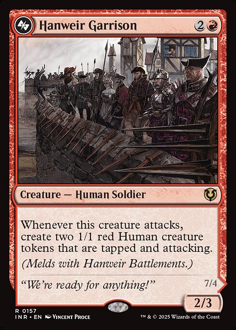 Hanweir Garrison // Hanweir, the Writhing Township 157