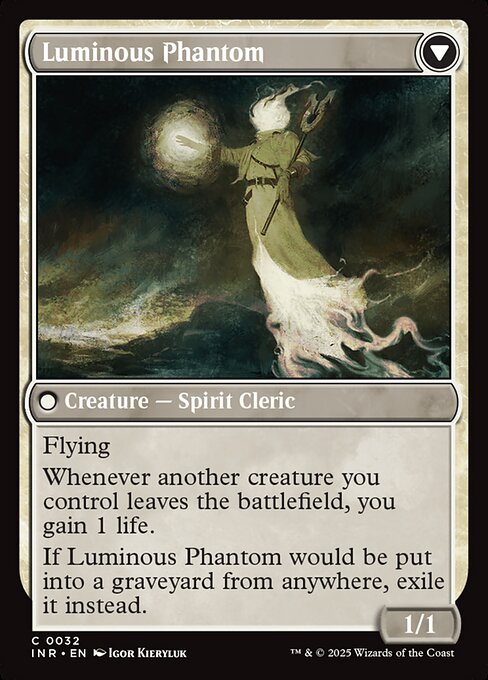 Lunarch Veteran // Luminous Phantom 32, back face