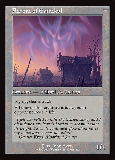 Cryptolith Fragment // Aurora of Emrakul 472, back face