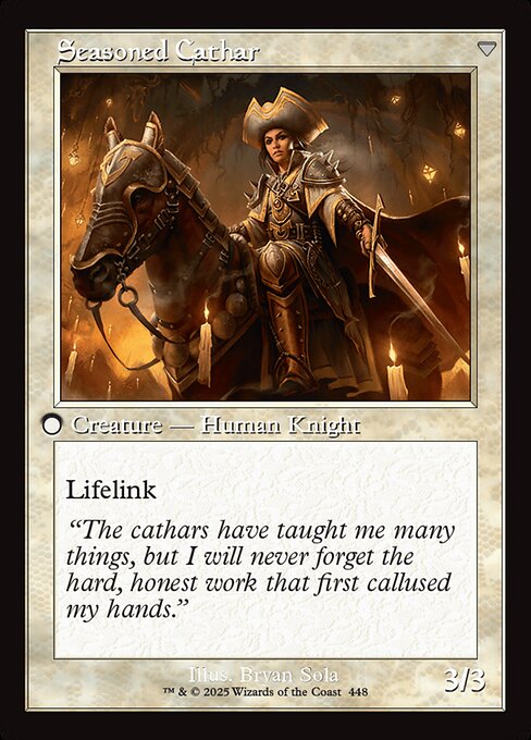 Ambitious Farmhand // Seasoned Cathar 448, back face