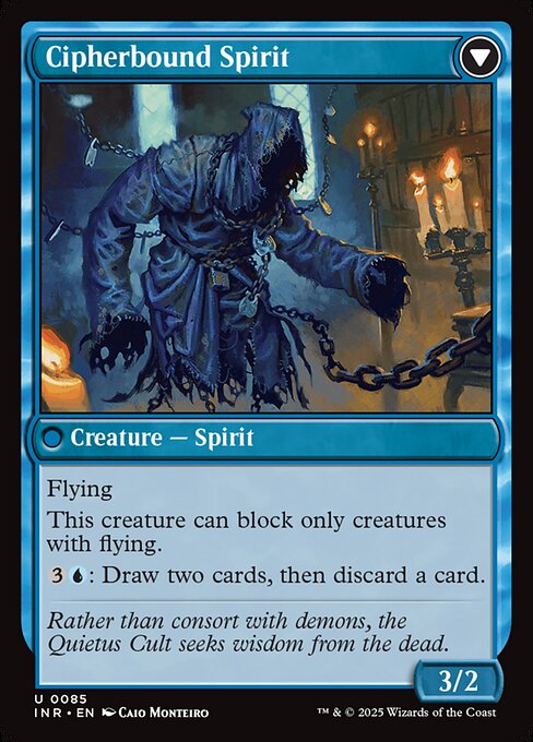 Soulcipher Board // Cipherbound Spirit 85, back face