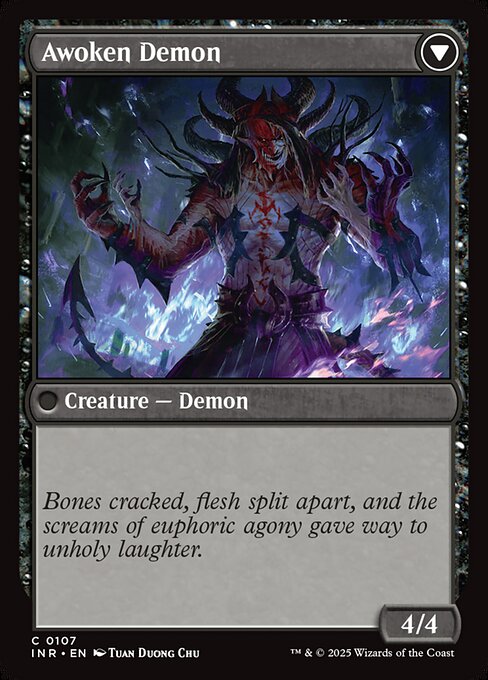 Ecstatic Awakener // Awoken Demon 107, back face