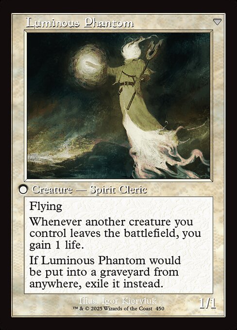 Lunarch Veteran // Luminous Phantom 450, back face