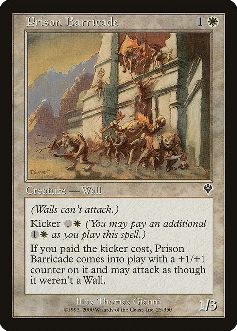 Prison Barricade 25