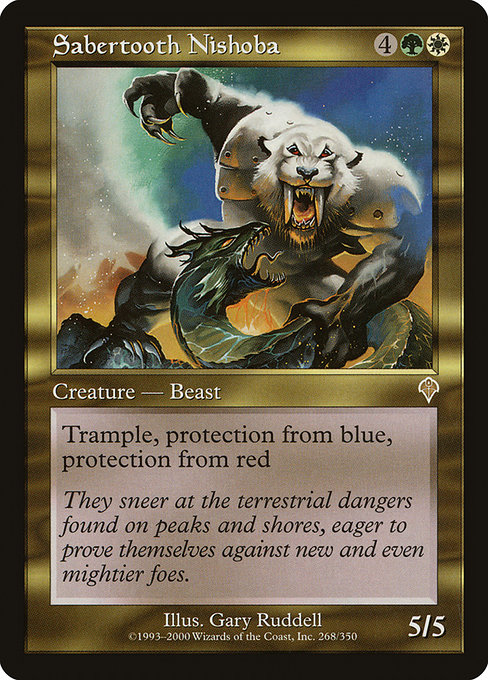Sabertooth Nishoba 268