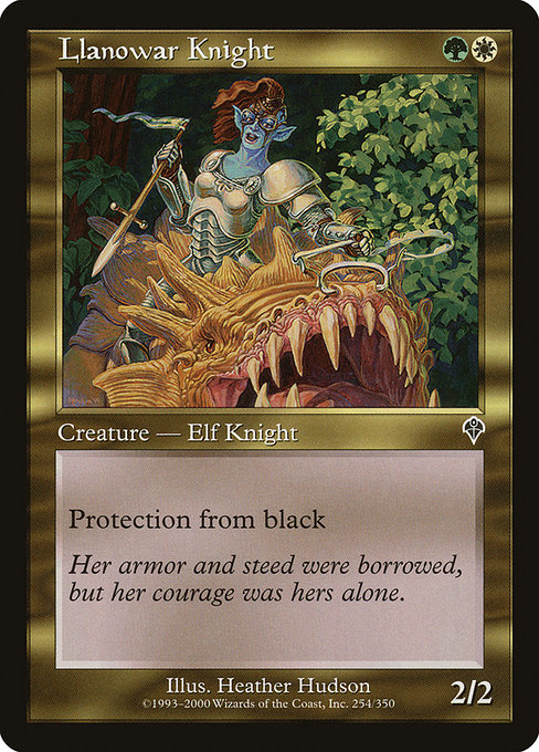 Llanowar Knight 254