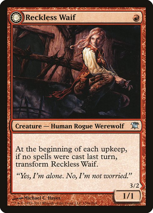 Reckless Waif // Merciless Predator 159