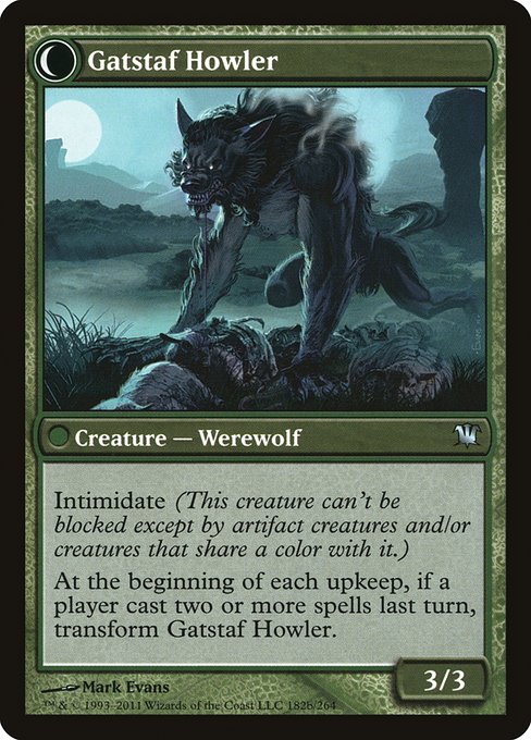 Gatstaf Shepherd // Gatstaf Howler 182, back face