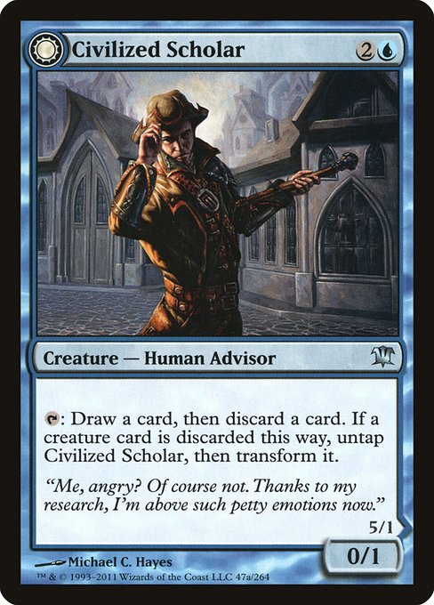 Civilized Scholar // Homicidal Brute 47