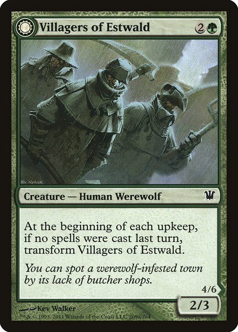 Villagers of Estwald // Howlpack of Estwald 209