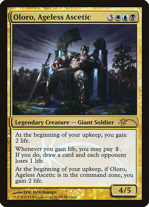 Oloro, Ageless Ascetic 9