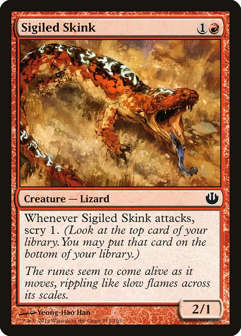 Sigiled Skink 111