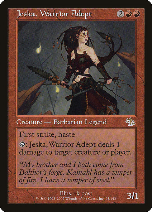 Jeska, Warrior Adept 93