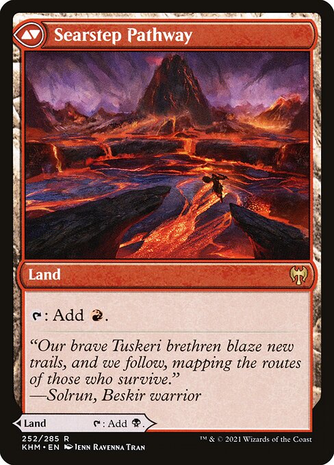 Blightstep Pathway // Searstep Pathway 252, back face