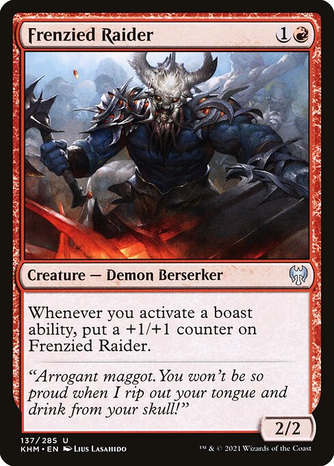 Frenzied Raider 137