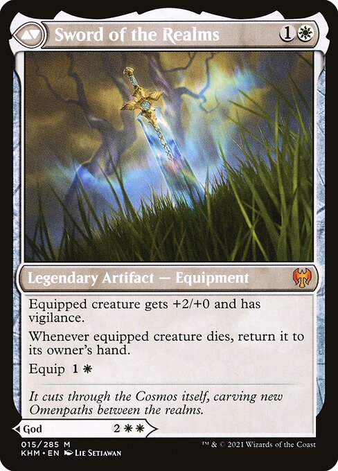 Halvar, God of Battle // Sword of the Realms 15, back face