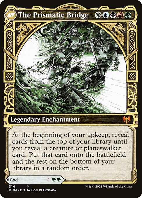 Esika, God of the Tree // The Prismatic Bridge 314, back face