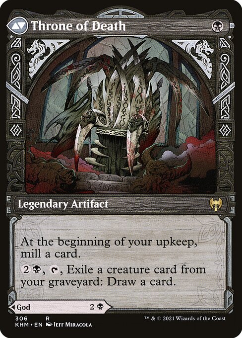 Egon, God of Death // Throne of Death 306, back face