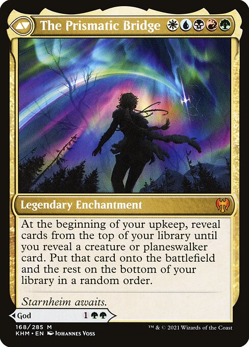 Esika, God of the Tree // The Prismatic Bridge 168, back face