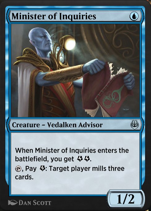 Minister of Inquiries 58