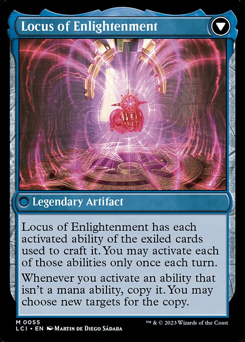 The Enigma Jewel // Locus of Enlightenment 55, back face
