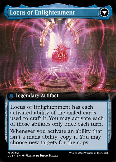 The Enigma Jewel // Locus of Enlightenment 362, back face