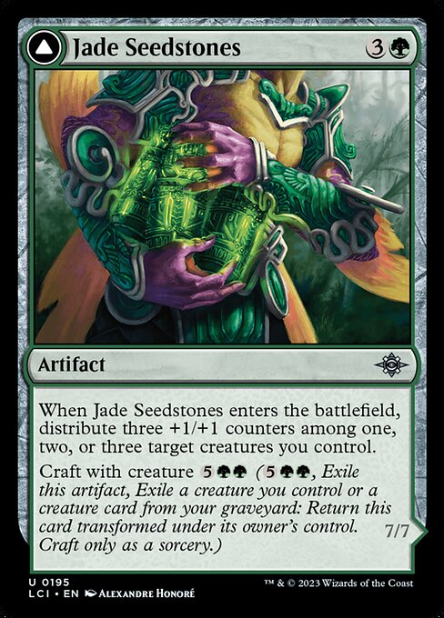Jade Seedstones // Jadeheart Attendant 195