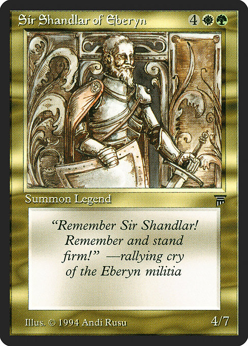 Sir Shandlar of Eberyn 257