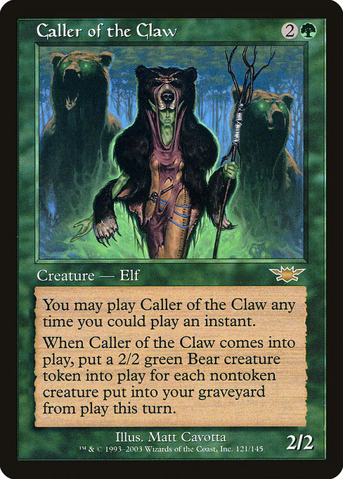 Caller of the Claw 121