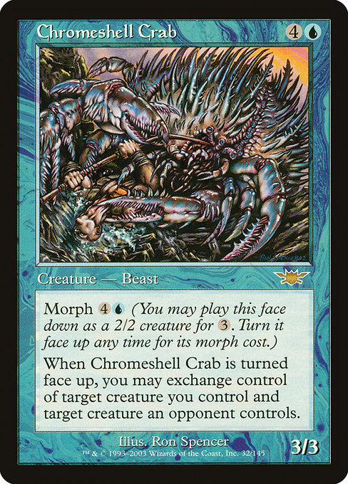 Chromeshell Crab 32