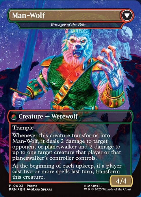 Huntmaster of the Fells // Ravager of the Fells 3, back face