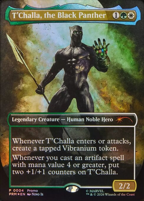 T'Challa, the Black Panther 8