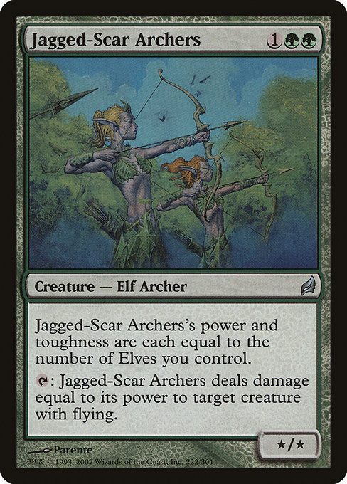 Jagged-Scar Archers 222