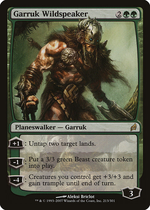 Garruk Wildspeaker 213