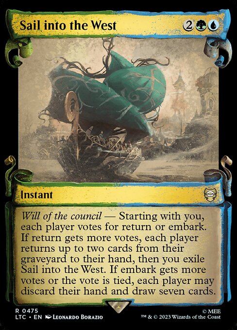 Sail into the West 475