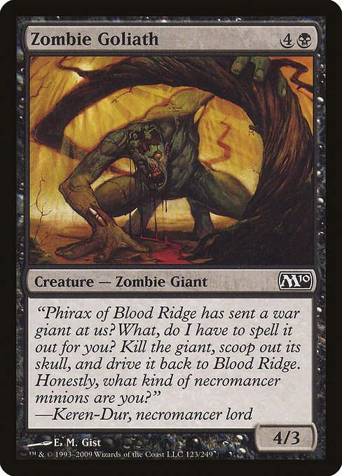 Zombie Goliath 123