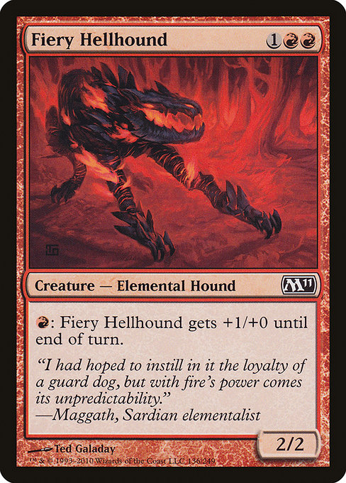 Fiery Hellhound 136
