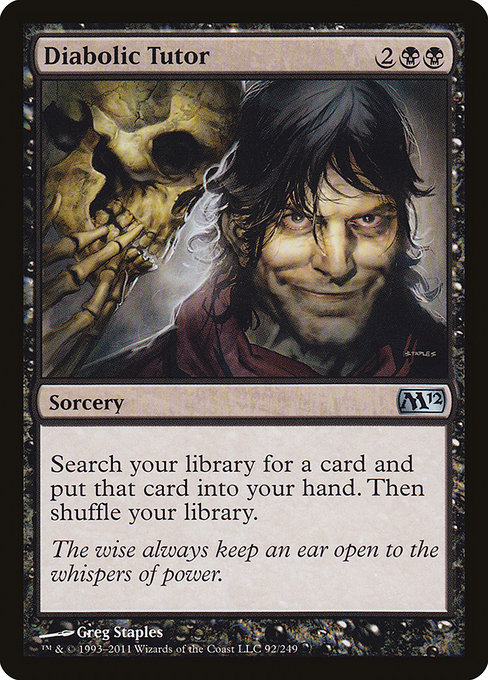 Diabolic Tutor 92