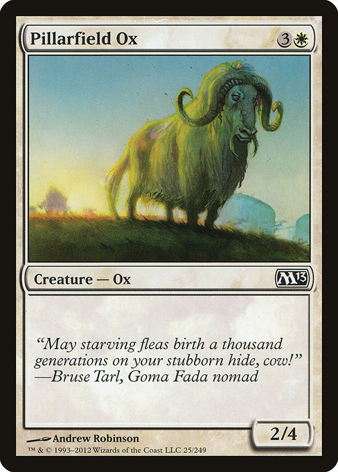 Pillarfield Ox 25
