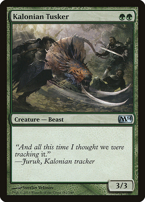 Kalonian Tusker 182