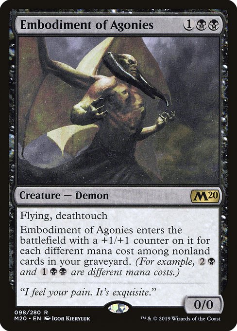 Embodiment of Agonies 98