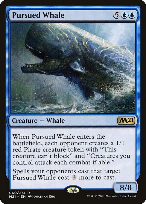 Pursued Whale 60
