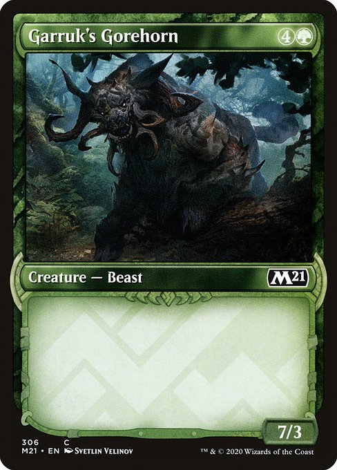 Garruk's Gorehorn 306
