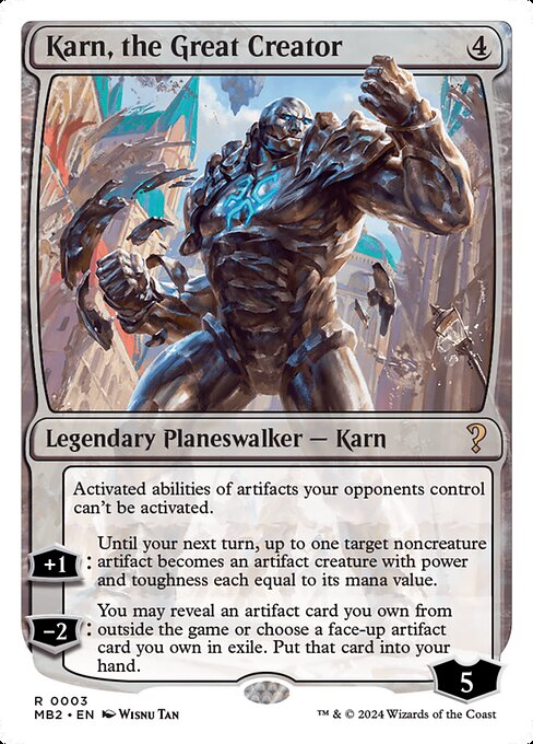 Karn, the Great Creator 3