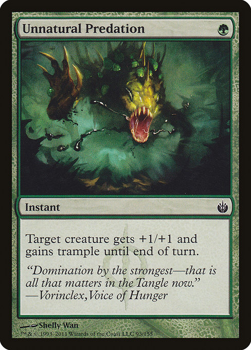 Unnatural Predation 93