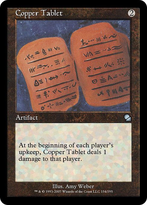 Copper Tablet 154