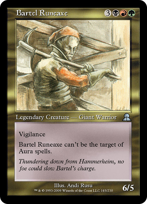 Bartel Runeaxe 145