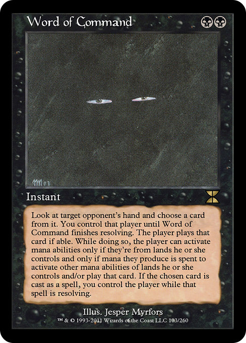 Word of Command 103